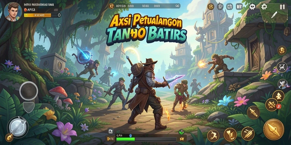 Tampilan gameplay mengesankan dari API33 yang penuh aksi.
