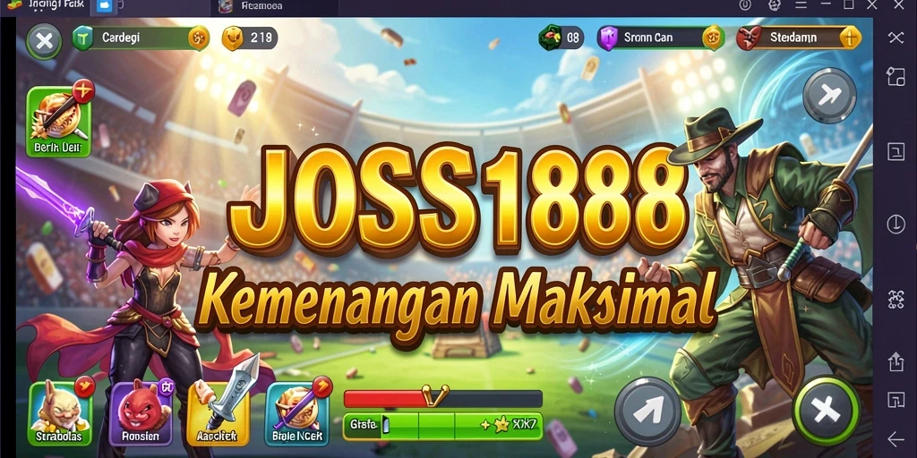Tampilan gameplay JOSS188 yang menarik dan menantang.