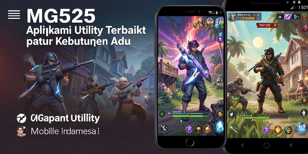 Tampilan antarmuka MG525 yang menarik dan fungsional.