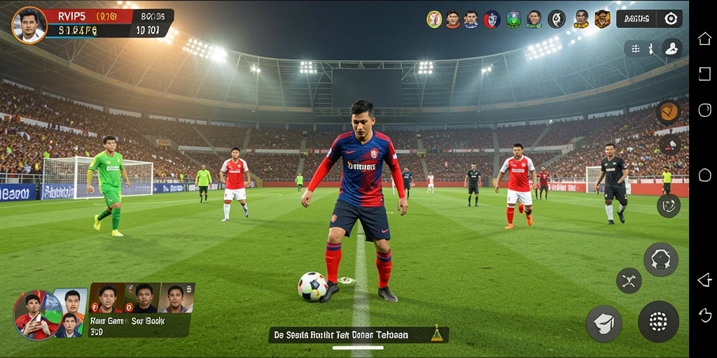 Tampilan gameplay yang menarik dan dinamis dalam RVIP5.