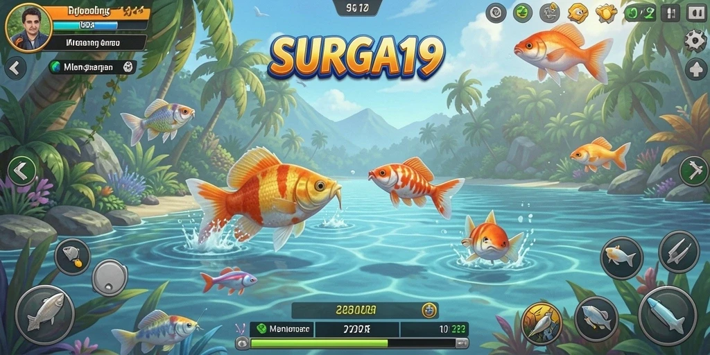 Tangkapan ikan yang spektakuler di SURGA19.