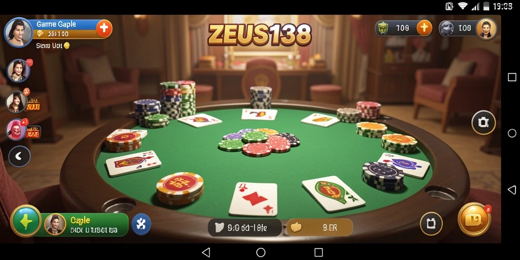 Tampilan menarik saat bermain Gaple di ZEUS138.
